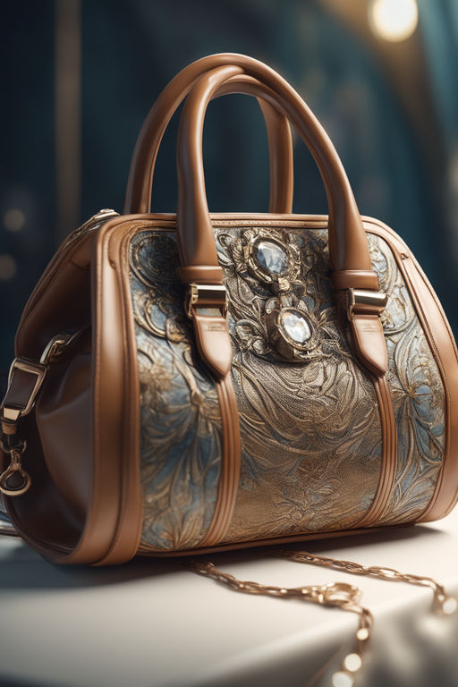 ArtStation - Vintage Leather Bag