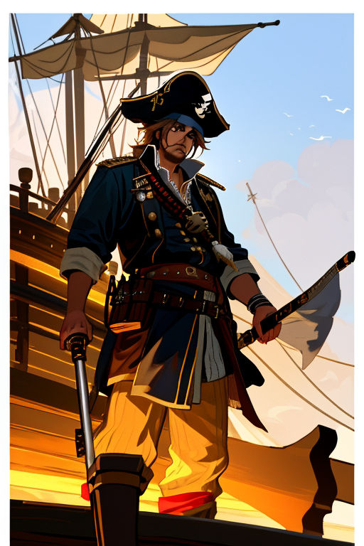 Pin by geff on d&d in 2023  Pirate art, Pirate outfit, Anime pirate