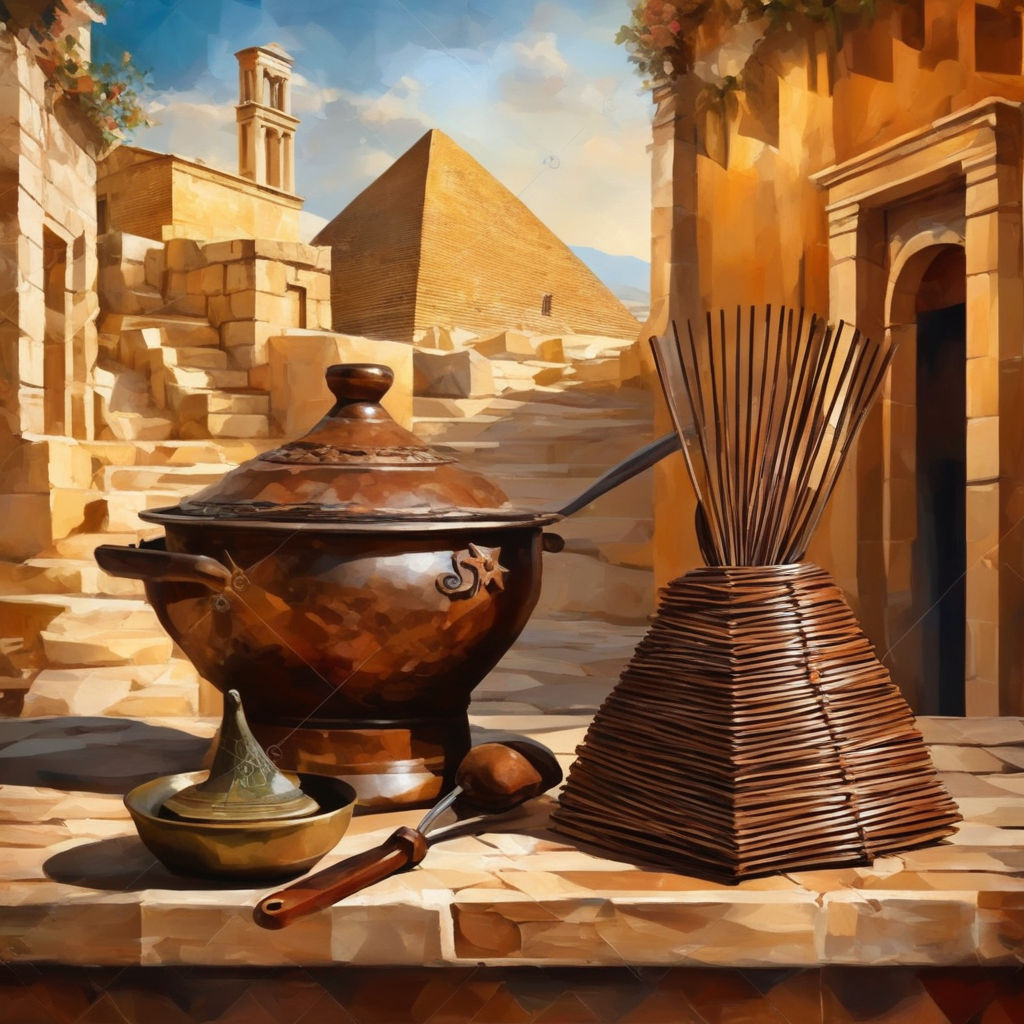 ancient egyptian still life paintings