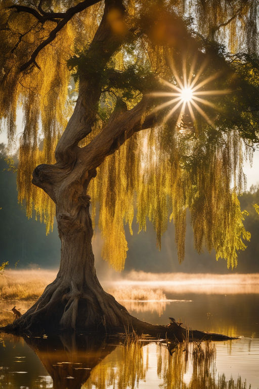 What Willow Folklore Surrounds This Beautiful Weeping Tree?