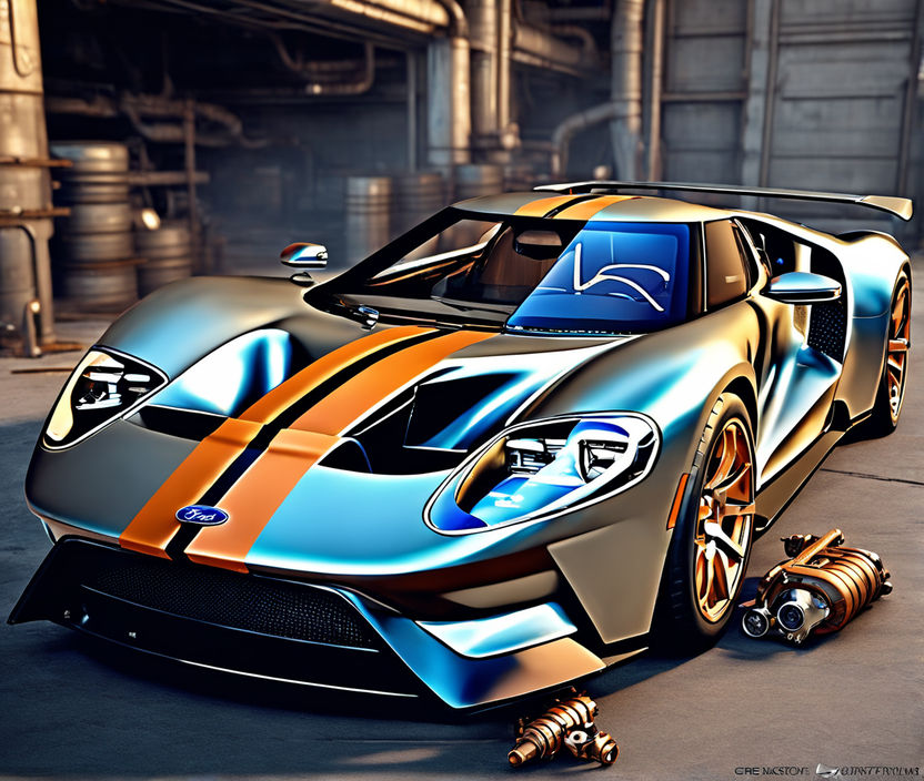 ArtStation - Ford GT LM Spec II