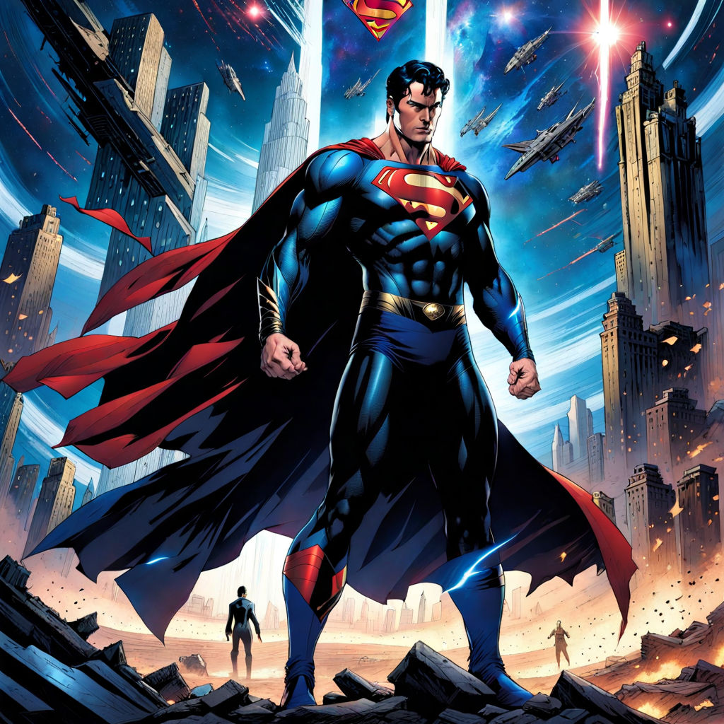 Custom Superman suit concept art : r/superman