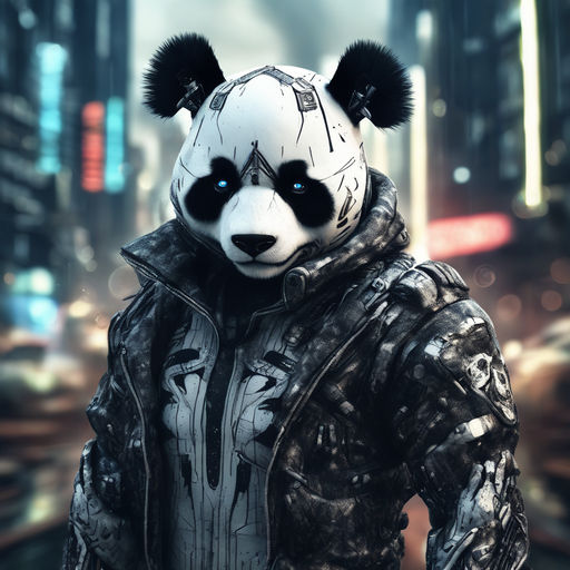 angry panda wallpaper hd