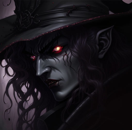 Vampire hunter D, faint, face, soft, smiles, hat, HD wallpaper