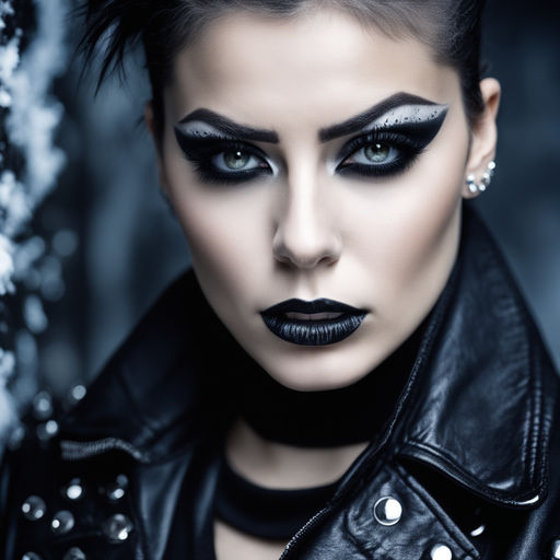 punk goth makeup - Playground