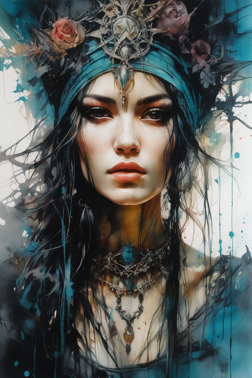 beautiful dark art paintings