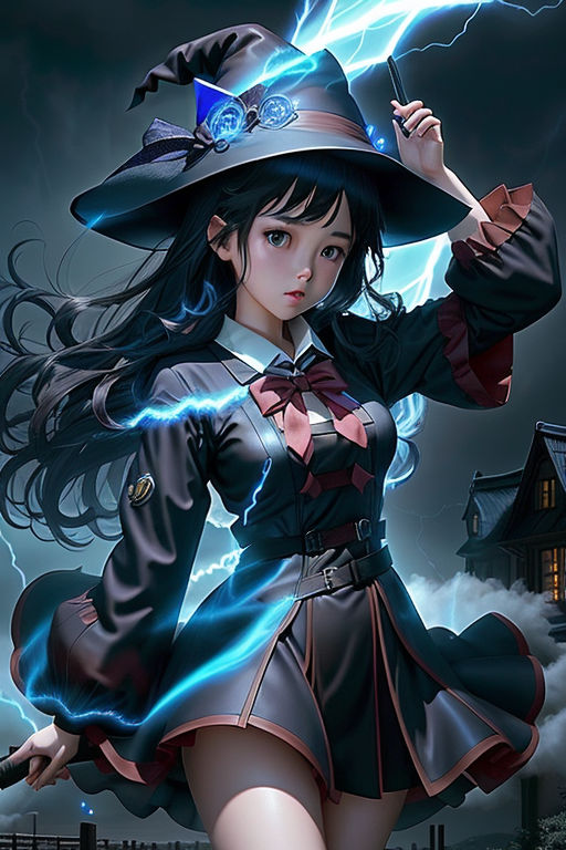 80+ Anime Witch HD Wallpapers and Backgrounds