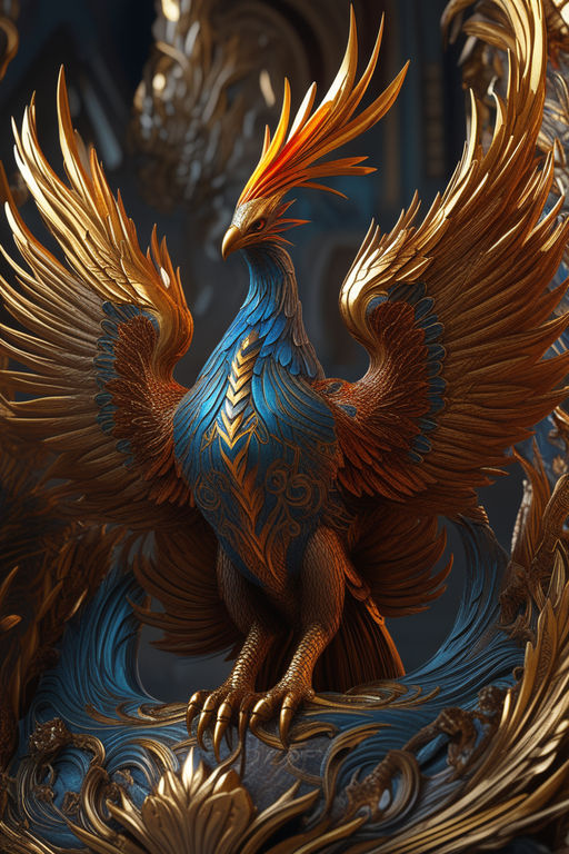 real phoenix bird
