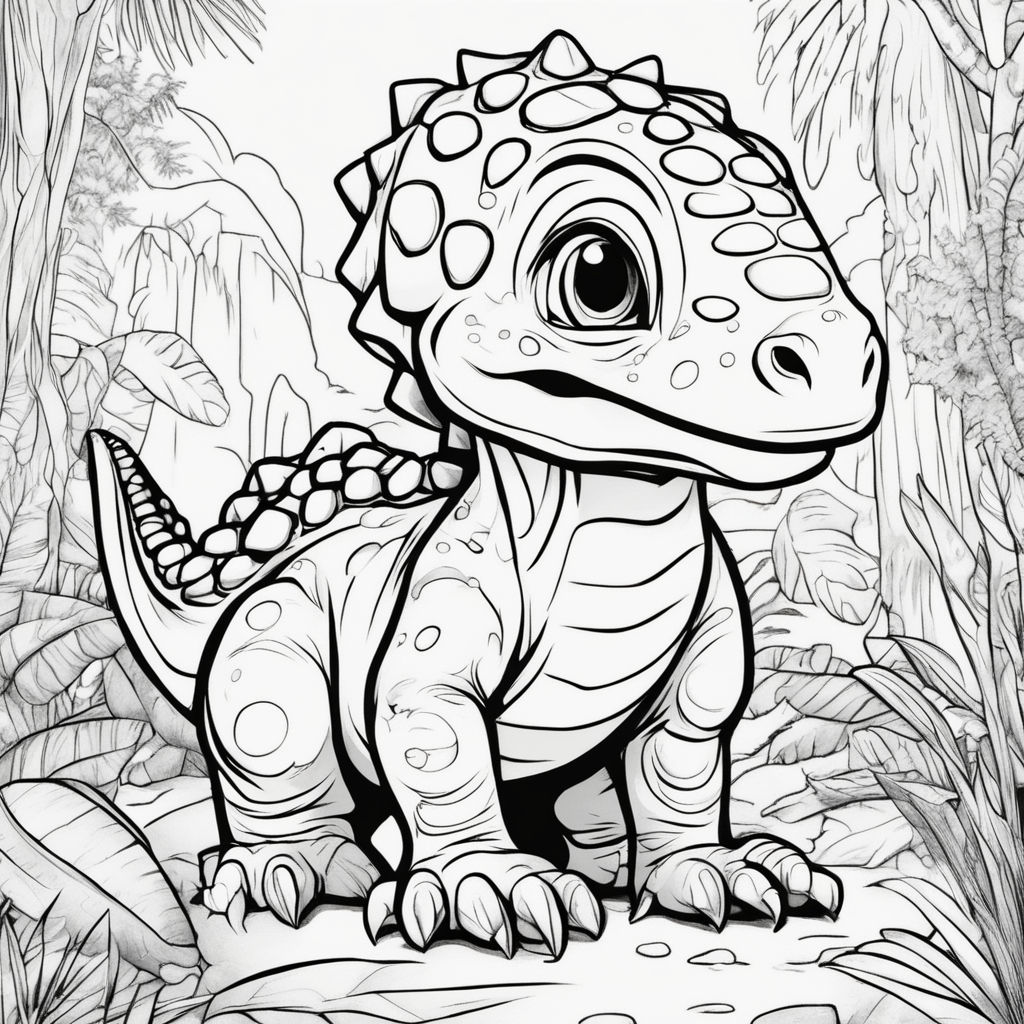 Dinosaur Coloring Books For Kids Ages 8-12: Intricate And Engaging