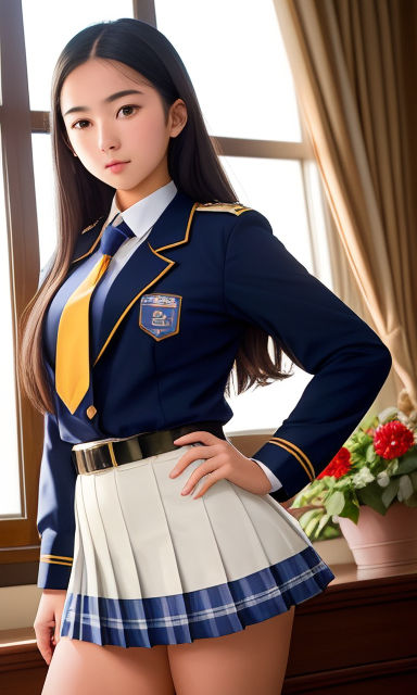 Anime Girl School Uniform HD Png Download  Transparent Png Image  PNGitem