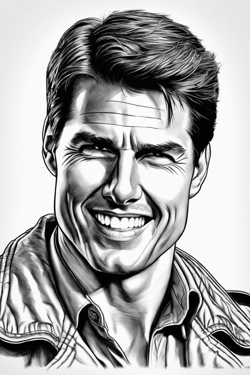Drawing: Tom Cruise | ChicanePictures
