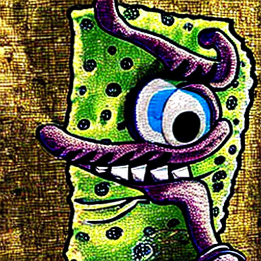 spongebob lsd blotter