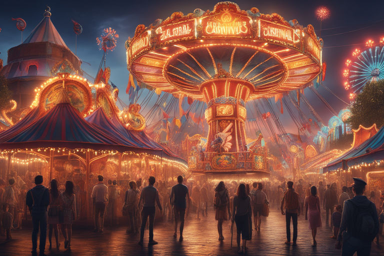 Desktop Wallpaper Carnival, Anime Boy, Hd Image, Picture, Background, Awqiob