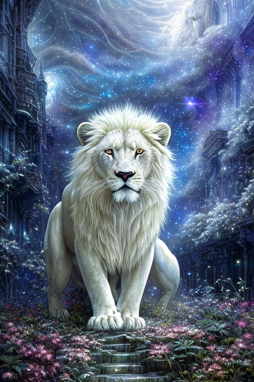 beautiful white lion pictures