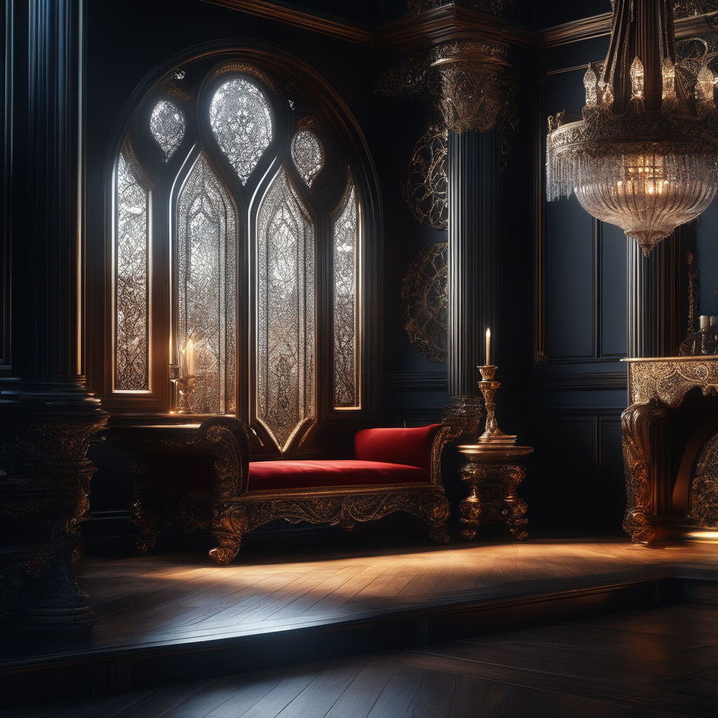 gothic throne room