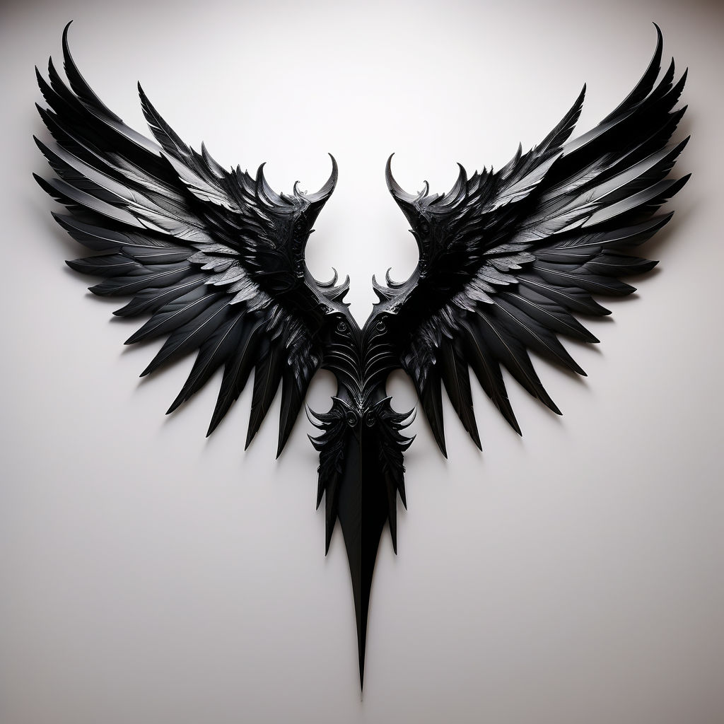 Lucifer Wings, Png Icons, Angel Wings Png, Rune Tattoo, - Raven Tattoo  Designs Transparent PNG - 800x400 - Free Download on NicePNG