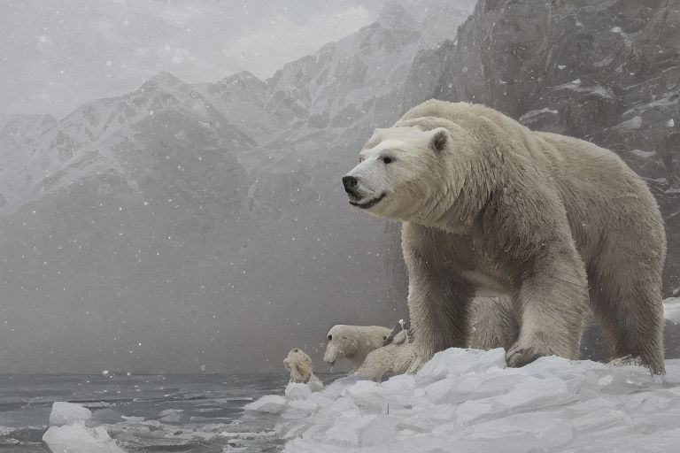 Polar Bears Affected by Climate Change