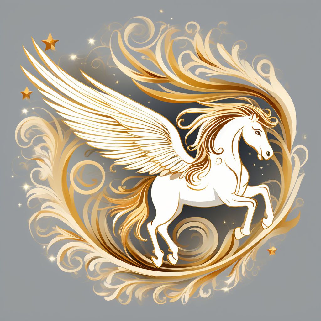 flying unicorn horse temporary tattoo tribal tattoos for women | eBay