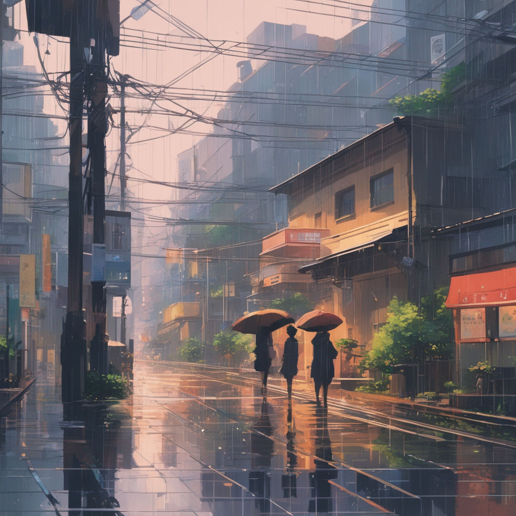 Rain Anime Rain GIF - Rain Anime Rain Anime - Discover & Share GIFs