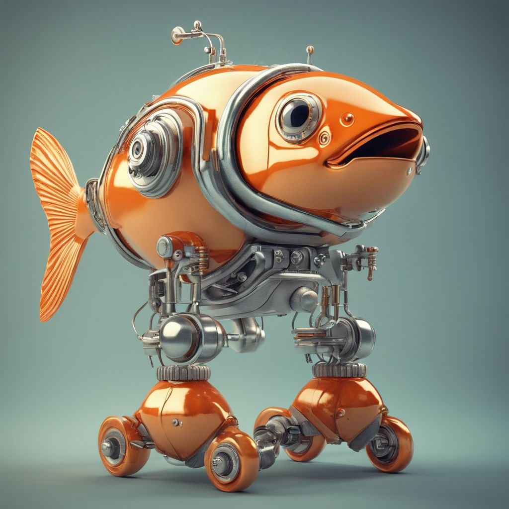 ArtStation - Robot fish