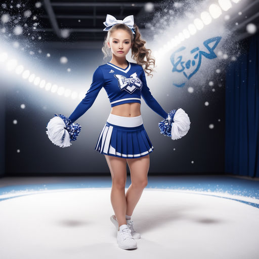 cheerleader mascot - Playground AI