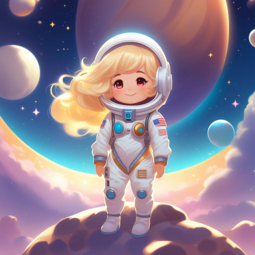 chibi planets background