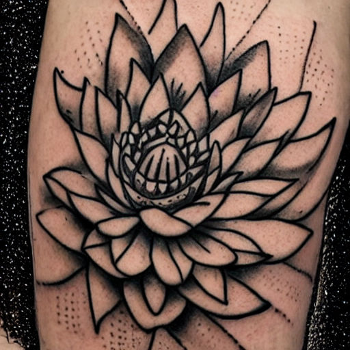 Lotus Flower Tattoo