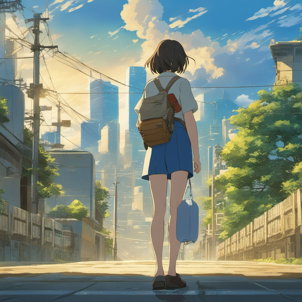 Makoto Shinkai film style/