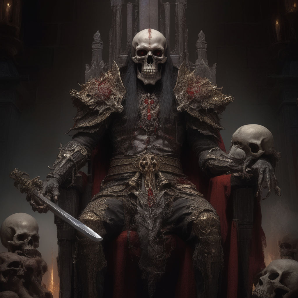 The Skeleton King Art - Diablo Immortal Art Gallery