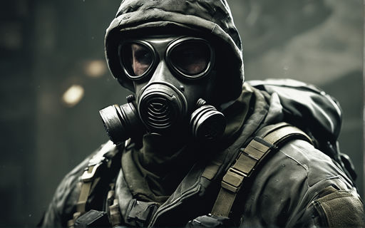 gas mask soldier wallpaper