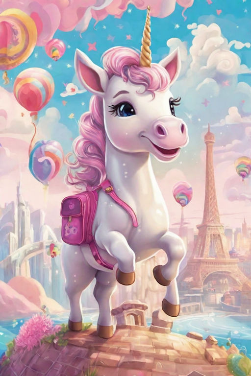 Party Unicorn Pink Wallpaper - Wallpaper Inn %