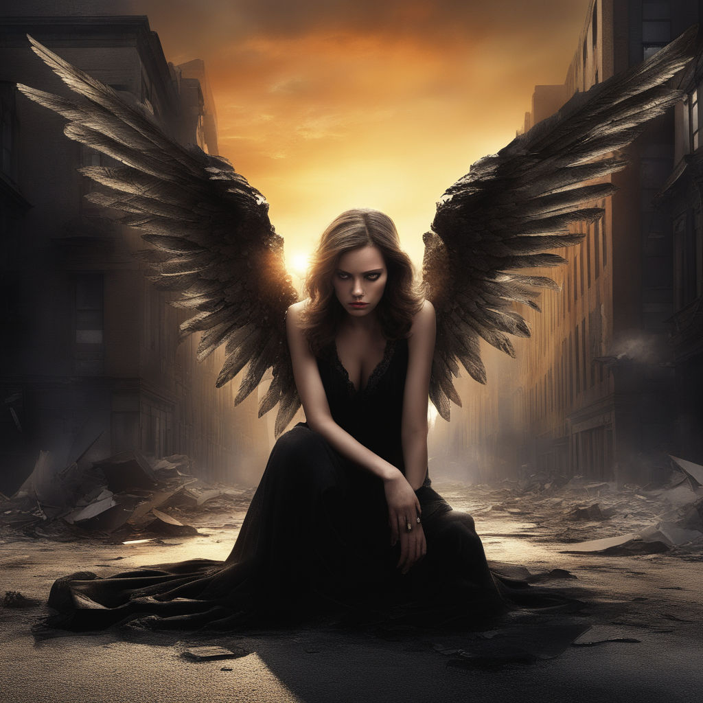 broken angel wings