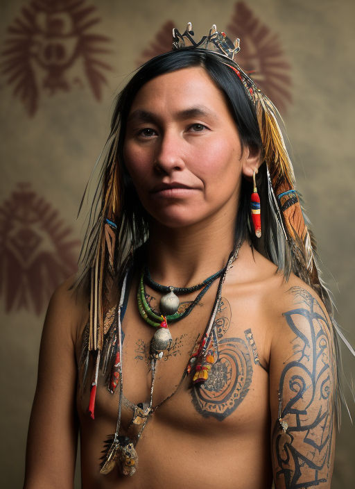 Tattooed women Indigenous Tribes