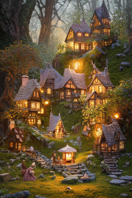 Fairytale Village - CC Free by elle0808 - The Exchange - Community