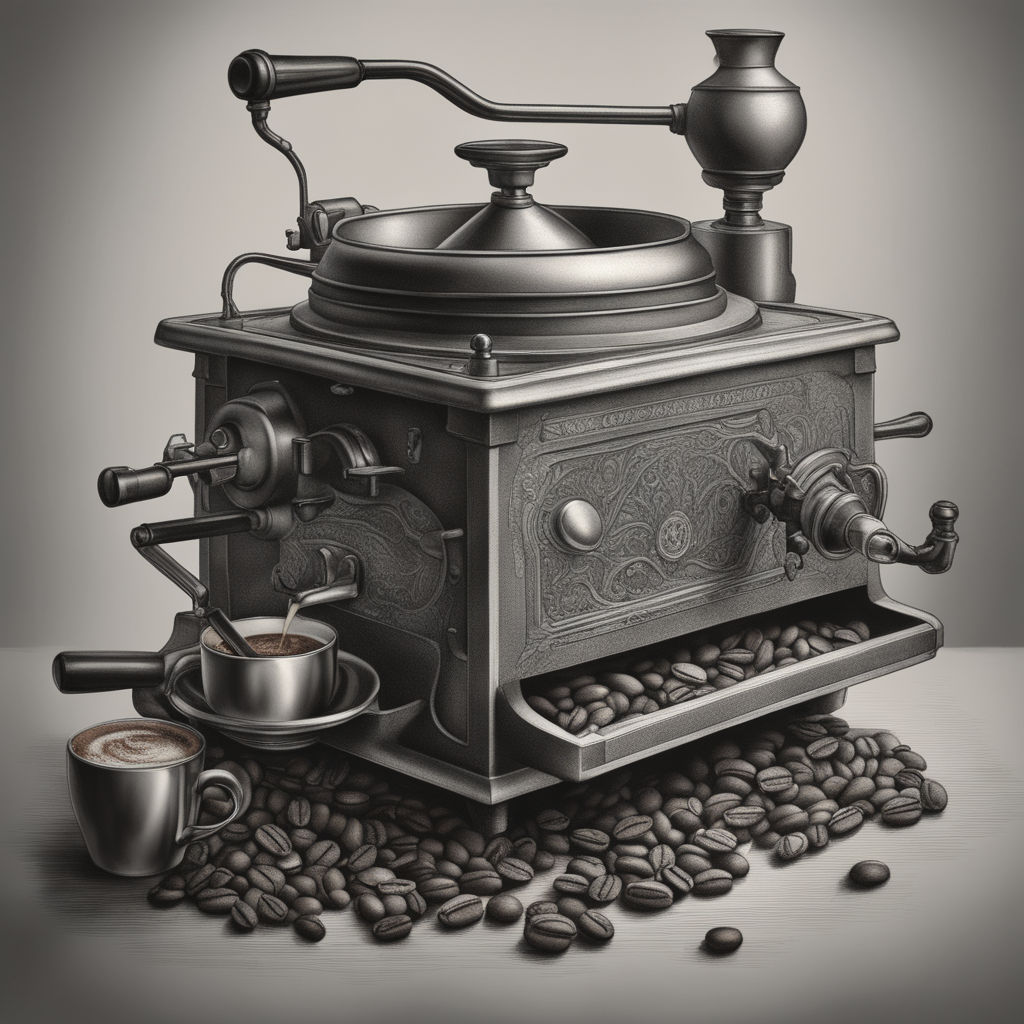 ArtStation - Old coffee make