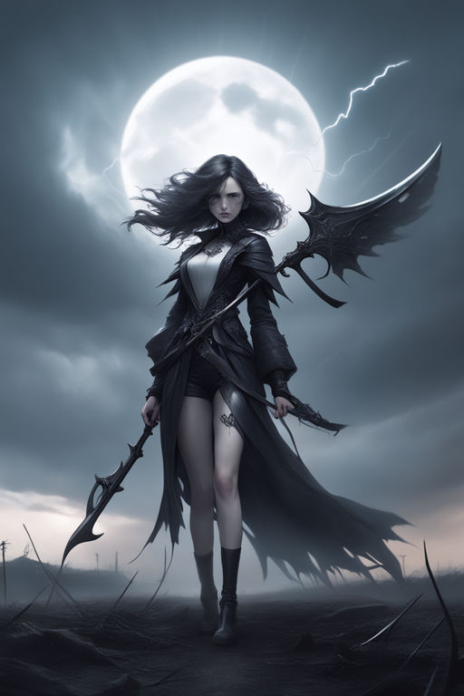 Grim Reaper Girl by Eunbyul Kwak on Dribbble