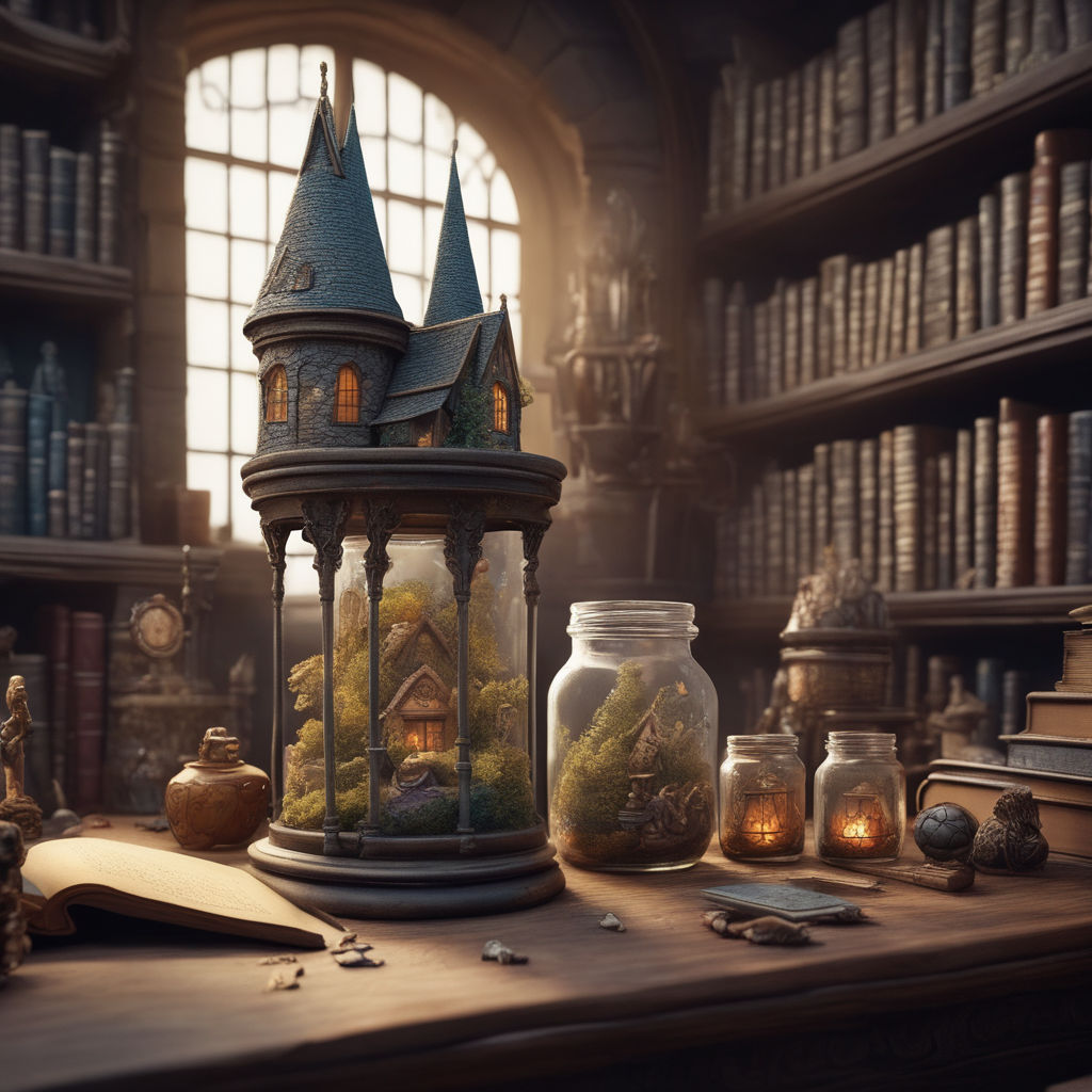 fantasy library