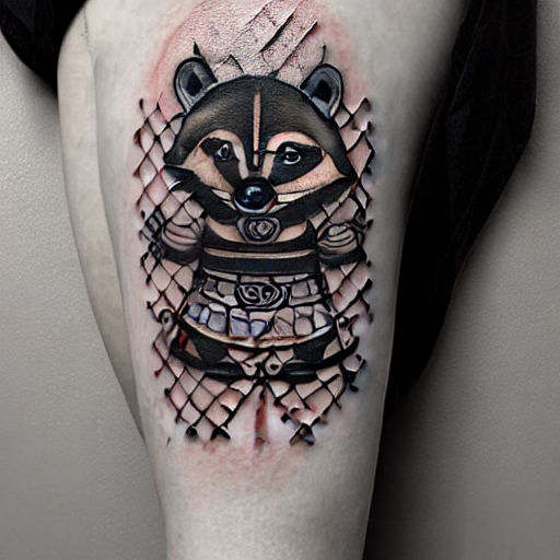 80 Raccoon Tattoo Designs For Men  Critter Ink Ideas