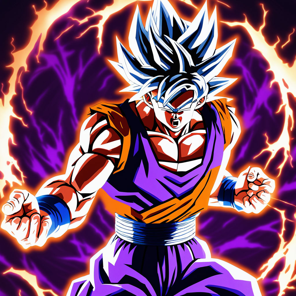 ArtStation - Goku mastered ultra instinct