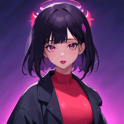 Anime Goth Vtuber profile picture - Playground