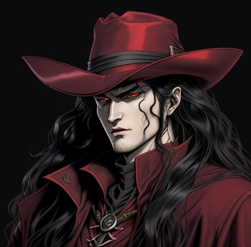 Vanhelsing 2D Art - Vampire Hunter D: Bloodlust