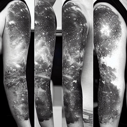 75 Universe Tattoo Designs For Men  Matter And Space