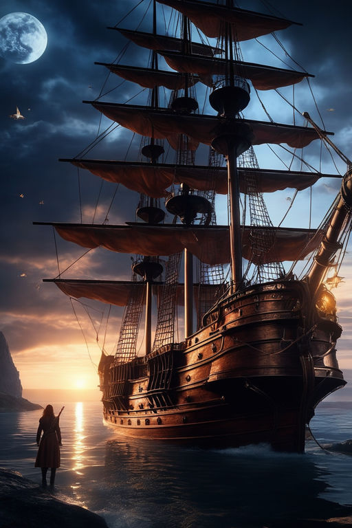 pirate ship iphone wallpaper