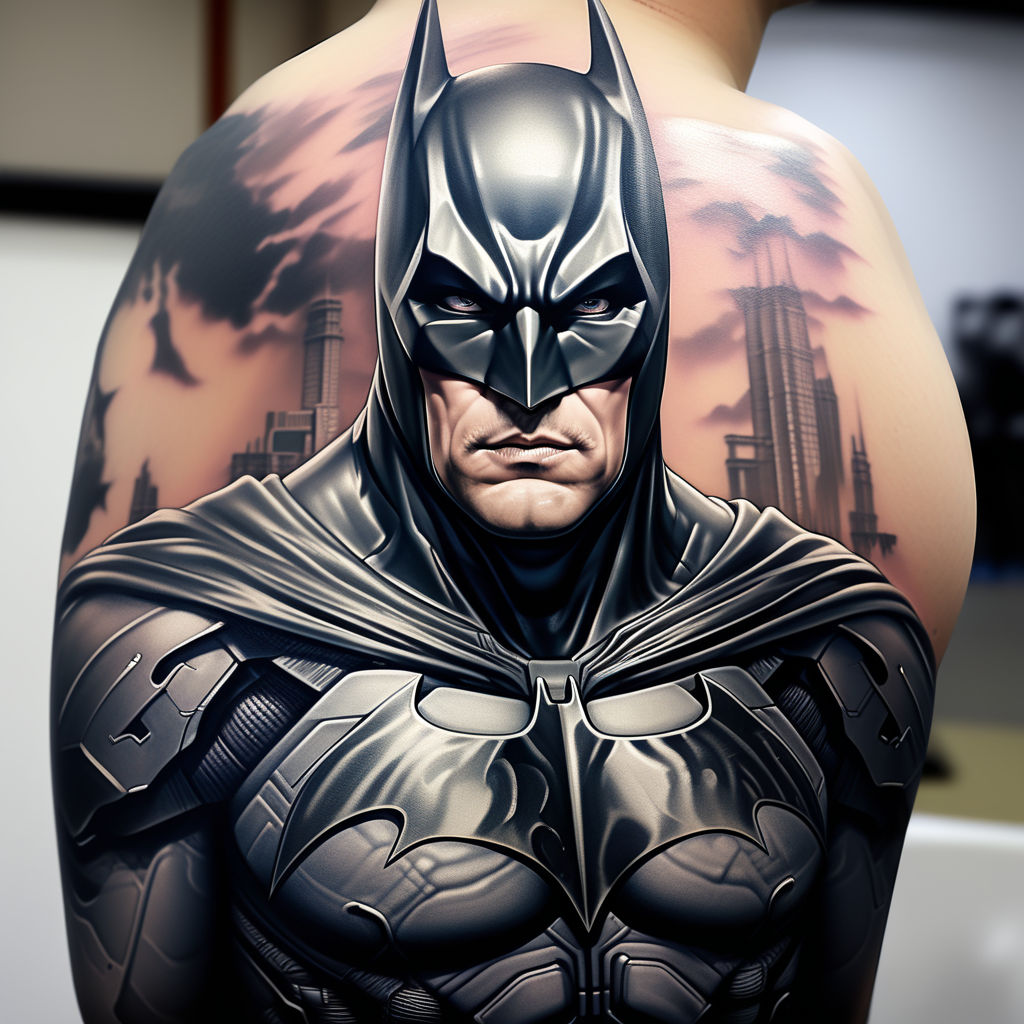 Batman tattoo by Riccardo Cassese | Post 7898