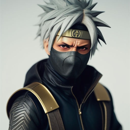 Might Guy凯姬 Kakashi Hatake Cosplay Photo