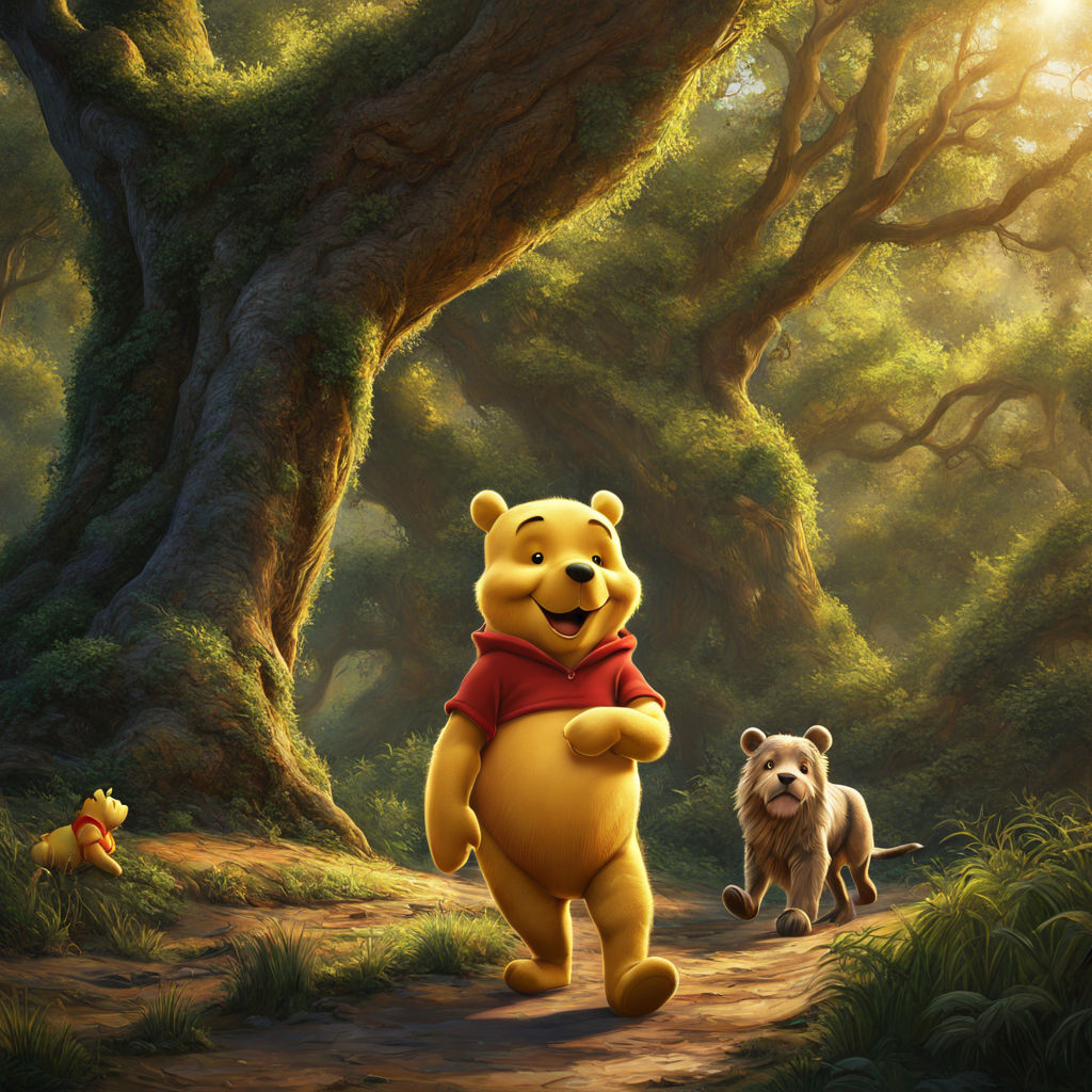 ArtStation - Its Winnie the Pooh (walking animation)