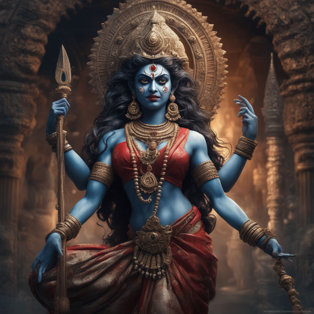 Mahakali Should Be Depicted As A Fierce Warrior Goddess