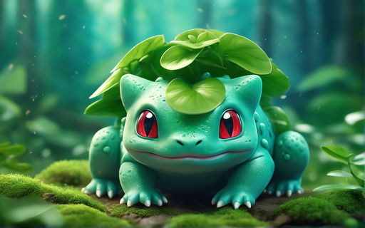 grass type pokemon wallpaper