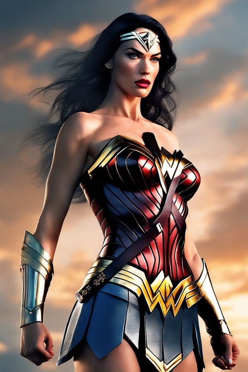 Wonder Woman pose by Just2TALL on DeviantArt