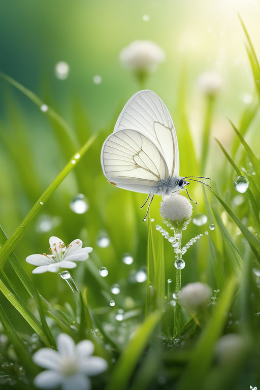 white butterflies - Playground